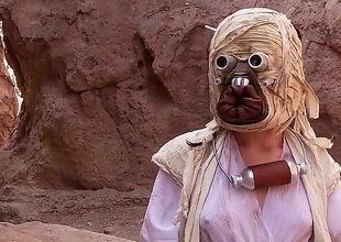 Jennifer Lacklustre is in a Star Wars parody. That babe is having her pussy and ass licked. Her nipples are property hard from all the attention that she is getting.